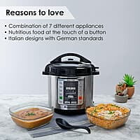 Wonderchef Nutri-Pot Electric Pressure Cooker with 7-in-1 Functions 6L capacity