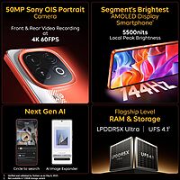 iQOO Neo 10 (Inferno Red, 8GB RAM, 256GB Storage)