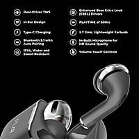 PLAY Playgo Dualpods Wireless Buds Space Grey