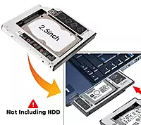 uPort BIG CADDY 12.7 mm Internal HDD Enclosure provides excellent protection, easy access, and supports multiple HDD sizes for reliable performance.