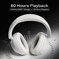 boAt Rockerz 650 Pro (Silver Frost) - New Arrival