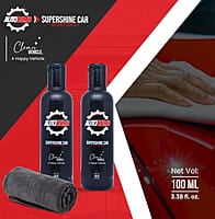 Autobomb Shupershine Car Shampoo 100 ML (Pack of 2) + Microfiber Cloth (1) Combo Autobomb Shupershine Car Shampoo 100 ML (Pack of 2) + Microfiber Cloth (1) Combo