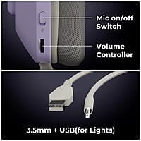 ZEBRONICS Havoc Premium Gaming Over Ear Headphone with Dolby Atmos Subscription, 50mm Neodymium Drivers, Extra Soft Ear Cushion, Suspension Headband,Braided Cable