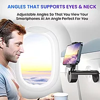 Portronics Mobot Clip – 360° Phone Stand, Blue. This versatile phone holder offers adjustable angles for hands-free viewing, perfect for video calls and streaming. Compact and portable design.