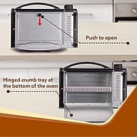 AGARO Marvel 9L Oven Toaster Griller, Cake Baking, Grilling, Toasting, OTG, 800 Watts