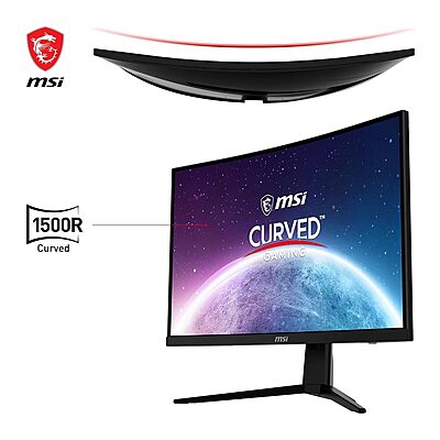 MSI, 23.6 Inch FHD Curved Gaming Monitor, G2422C