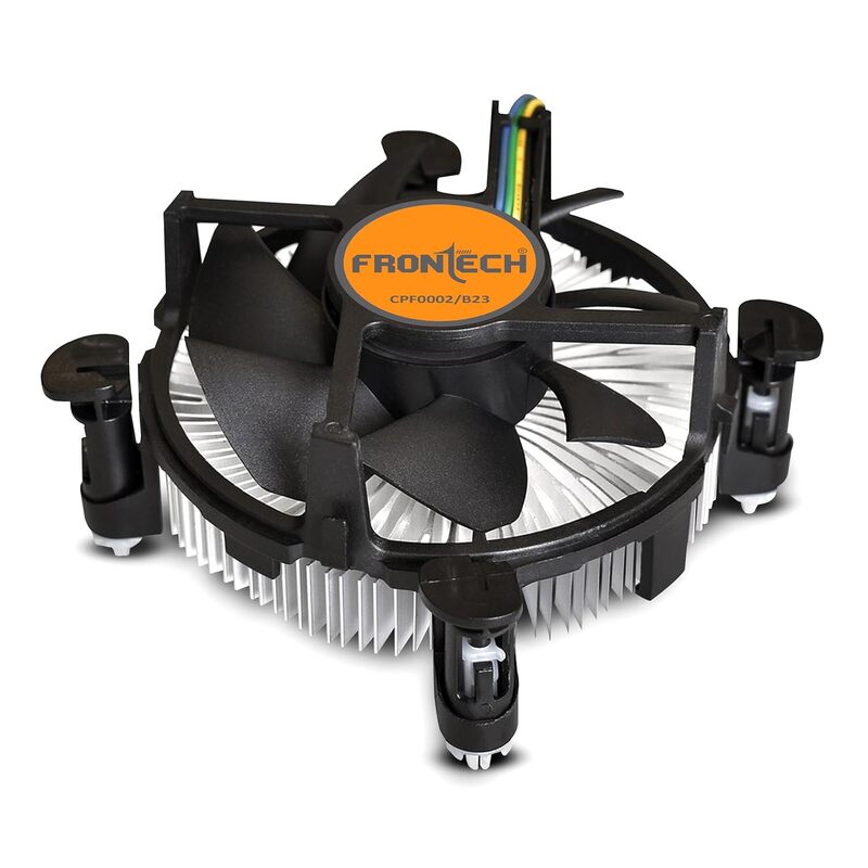 Frontech CPF-0002 – Efficient CPU fan with quiet operation, strong airflow, and durable build for reliable cooling performance.