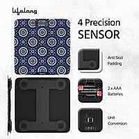 Lifelong Azure Weighing Scale (LLWS72 Indian Cultural Series - Gujarat)