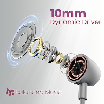 Portronics Harmonics Z9 Wireless Bluetooth in Ear Neckband with Mic, 40 Hours Playtime, Metallic Finish, BT5.3V, 10mm Dynamic Driver, Dual Pairing, Magnetic Buds, Type C Fast Charging Portronics Harmonics Z9 Wireless Bluetooth in Ear Neckband with Mic, 40 Hours Playtime, Metallic Finish, BT5.3V, 10mm Dynamic Driver, Dual Pairing, Magnetic Buds, Type C Fast Charging