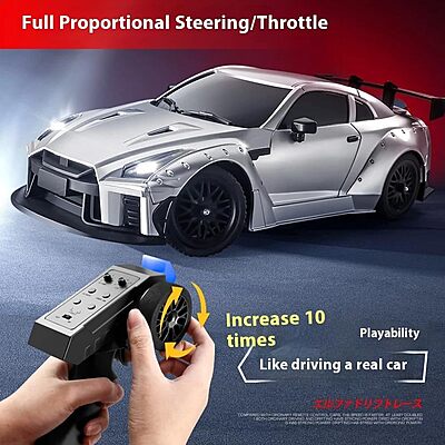 MN268 1:16 Scale RWD Drift RC Car – GTR Style | 2.4GHz RTR High-Speed Remote Control Car
