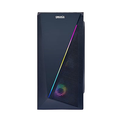 GEONIX Tempered_Glass ATX Gaming Cabinet ‎(X10W)-Black