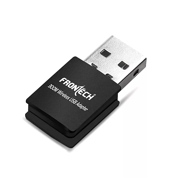 Frontech FT-0842 offers 300 Mbps wireless speed with stable connectivity, easy setup, and compact design for home and office networks.
