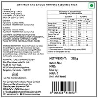 SMOOR Dry Fruit & Choco Premium Gift Hamper Special Occasions 388g Pack of 1