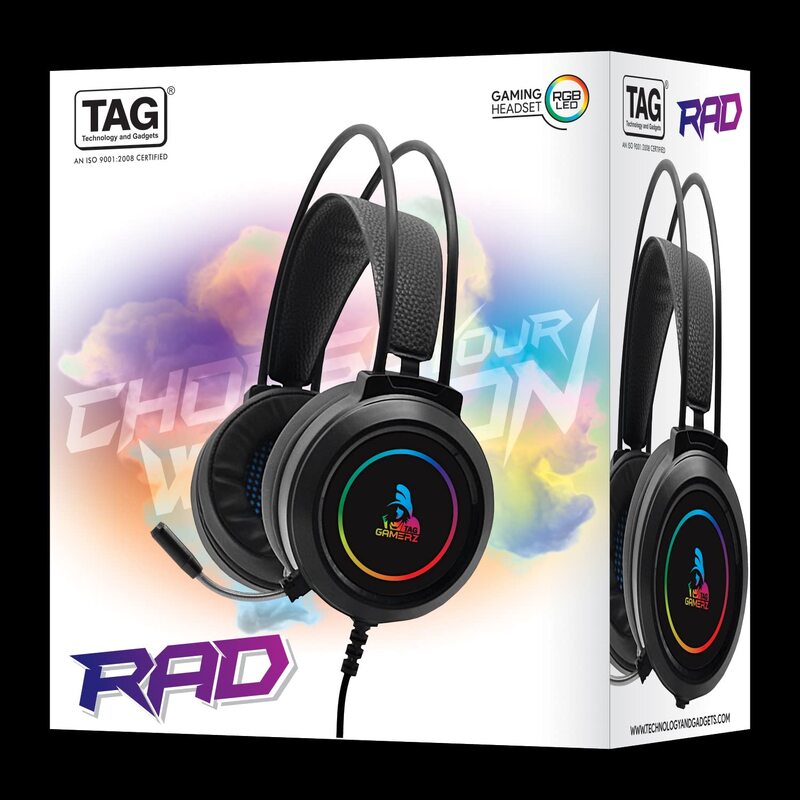 TAG RAD GAMING HEAD PHONE