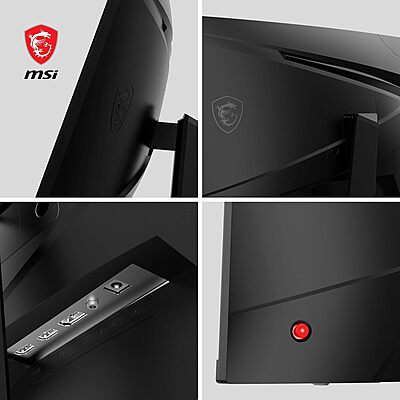 MSI, 23.6 Inch FHD Curved Gaming Monitor, G2422C