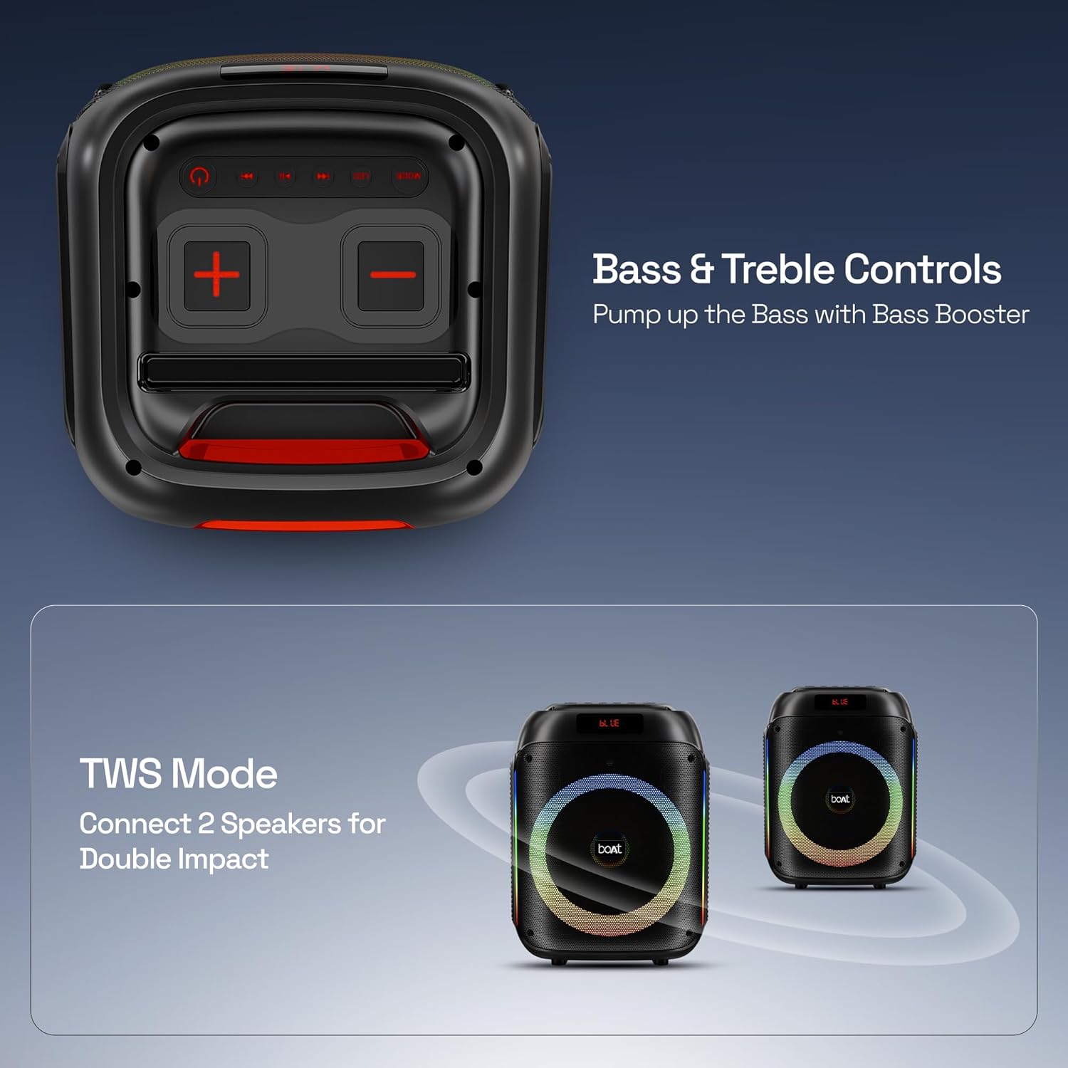 boAt PartyPal 220 (Midnight Black) boAt PartyPal 220 (Midnight Black)