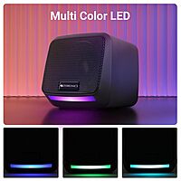 Zebronics Igloo 1 – 2.0 USB Speakers, 8W, LED Lighting, Compact & Powerful Sound for PC & Laptop
