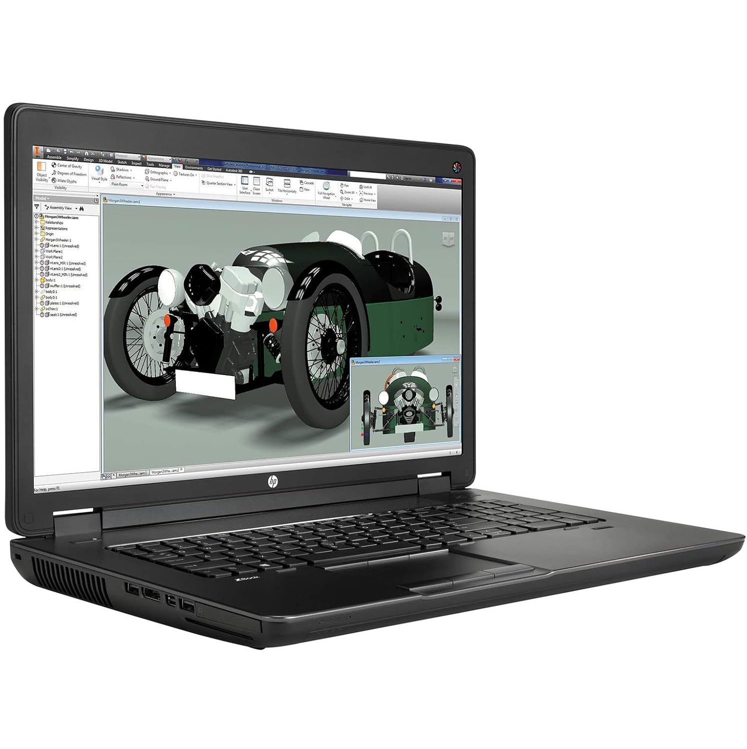 HP ZBook 17 G2 | 17.3 inch | i5 4th Gen | 8GB RAM | 256GB SSD (Refurbished)
