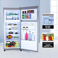 Godrej 223 L 2 Star Nano Shield Technology, Inverter Frost Free Double Door Refrigerator