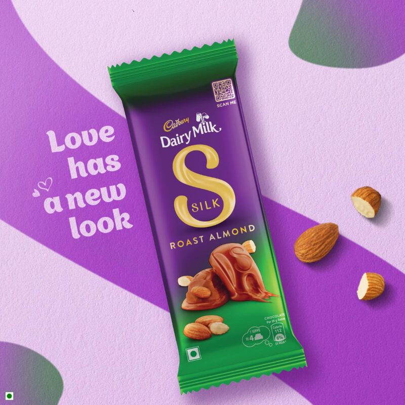 CADBURY SILK ALMOND 58GM