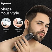 Lifelong Grooming Kit for Men, 13-in-1 Trimmer for Men All in One 90 Mins Runtime, Rechargeable
