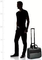 Samsonite Tech-ICT 16.4″ Laptop Roller Case – 26L Rolling Tote | Grey
