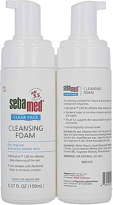 Sebamed Clear Face Cleansing Foam for Impure and Acne-Prone Skin