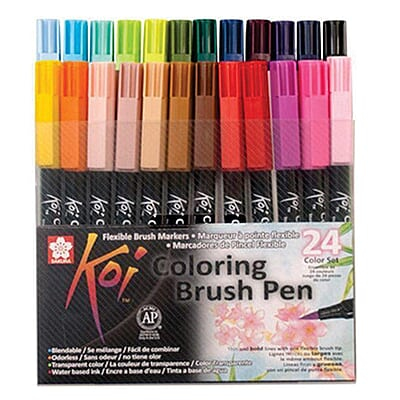 SAKURA KOI BRUSH PEN 24 SET