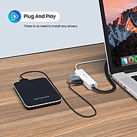Portronics Mport 60 – USB-C to LAN Hub features 3 USB ports for seamless connectivity. Ideal for laptops, it ensures stable internet access and multiple device connections in one compact design.