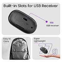Ambrane Sliq-2 Wireless Mouse (Black)