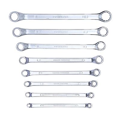 TAPARIA Ring Spanner Set 6x7,8x9,10x11,12x13,14x15,16x17,18x19,20x22,24x27,30x32 15C 18010