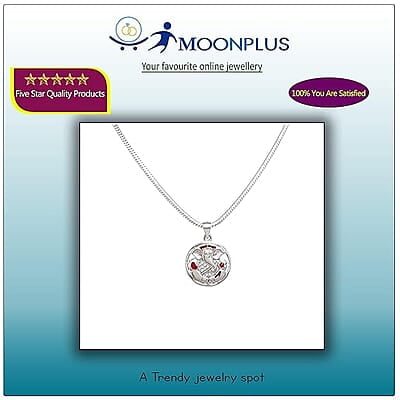 Silver(92.5% Purity) Chain with Ganesha Pendent