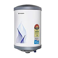 Faber Vulcan 10L Vertical Storage Water Heater Heating Indicator, 8Bar Pressure, Temperature Control 2000W