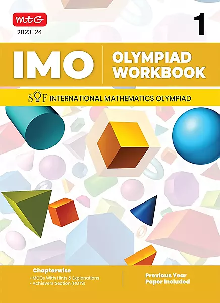 MTG International Mathematics Olympiad (IMO) Workbook for Class 1 For 2023-2024