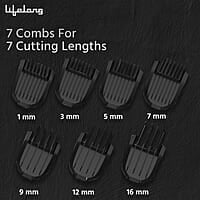 Lifelong Grooming Kit for Men, 13-in-1 Trimmer for Men All in One 90 Mins Runtime, Rechargeable