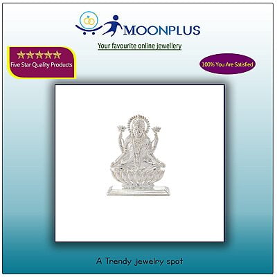 Silver Goddess Lakshmi Idol Silver Goddess Lakshmi Idol