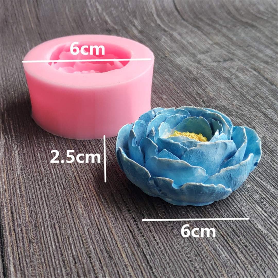 Silicon Mold Candle Flower