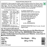 SMOOR SHAUQ Baklava Box Artisanal Turkish Delight 352gm