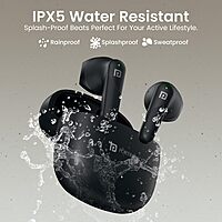 Portronics Twins S18 – TWS Earbuds, 30H Playtime, Black. Enjoy seamless connectivity, deep bass, and crystal-clear sound. Perfect for music lovers and on-the-go lifestyles. Grab yours now!