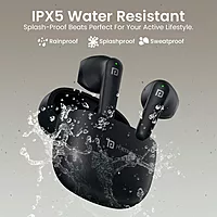 Portronics Twins S18 – TWS Earbuds, 30H Playtime, Black. Enjoy seamless connectivity, deep bass, and crystal-clear sound. Perfect for music lovers and on-the-go lifestyles. Grab yours now!