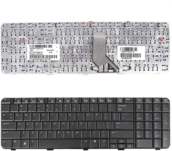 Hp Compaq Presario CQ71 Laptop Keyboard: Reliable, responsive keys for smooth typing. Durable design, easy installation, perfect for replacing worn-out keyboards. Enhance your laptop experience today!