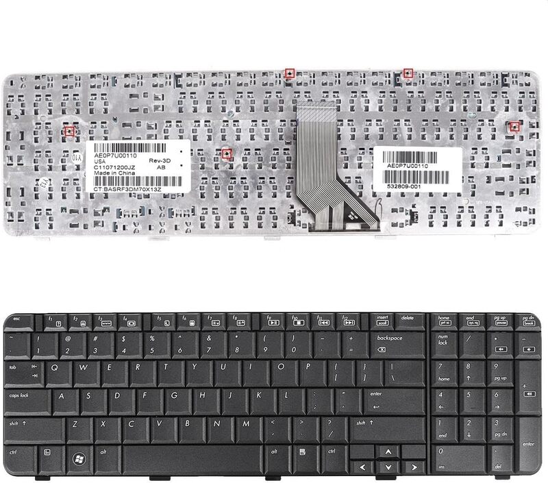 Hp Compaq Presario CQ71 Laptop Keyboard: Reliable, responsive keys for smooth typing. Durable design, easy installation, perfect for replacing worn-out keyboards. Enhance your laptop experience today!