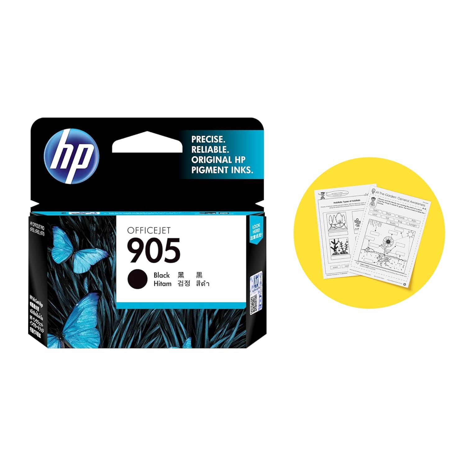 HP 905 High Yield Original Ink Cartridge HP 905 High Yield Original Ink Cartridge