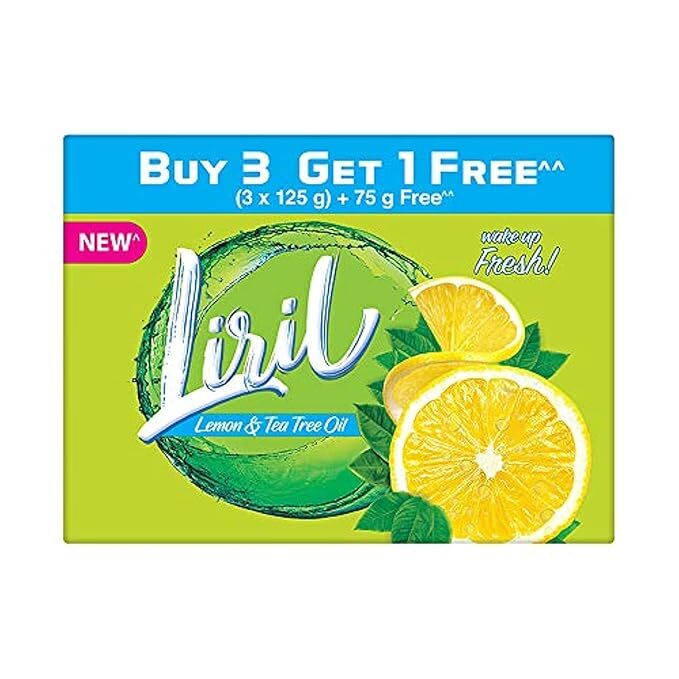LIRIL SOAP 4*125 GM 24 215/-