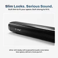 EVM BTS-109 EnAura 100W Soundbar Speaker - Black
