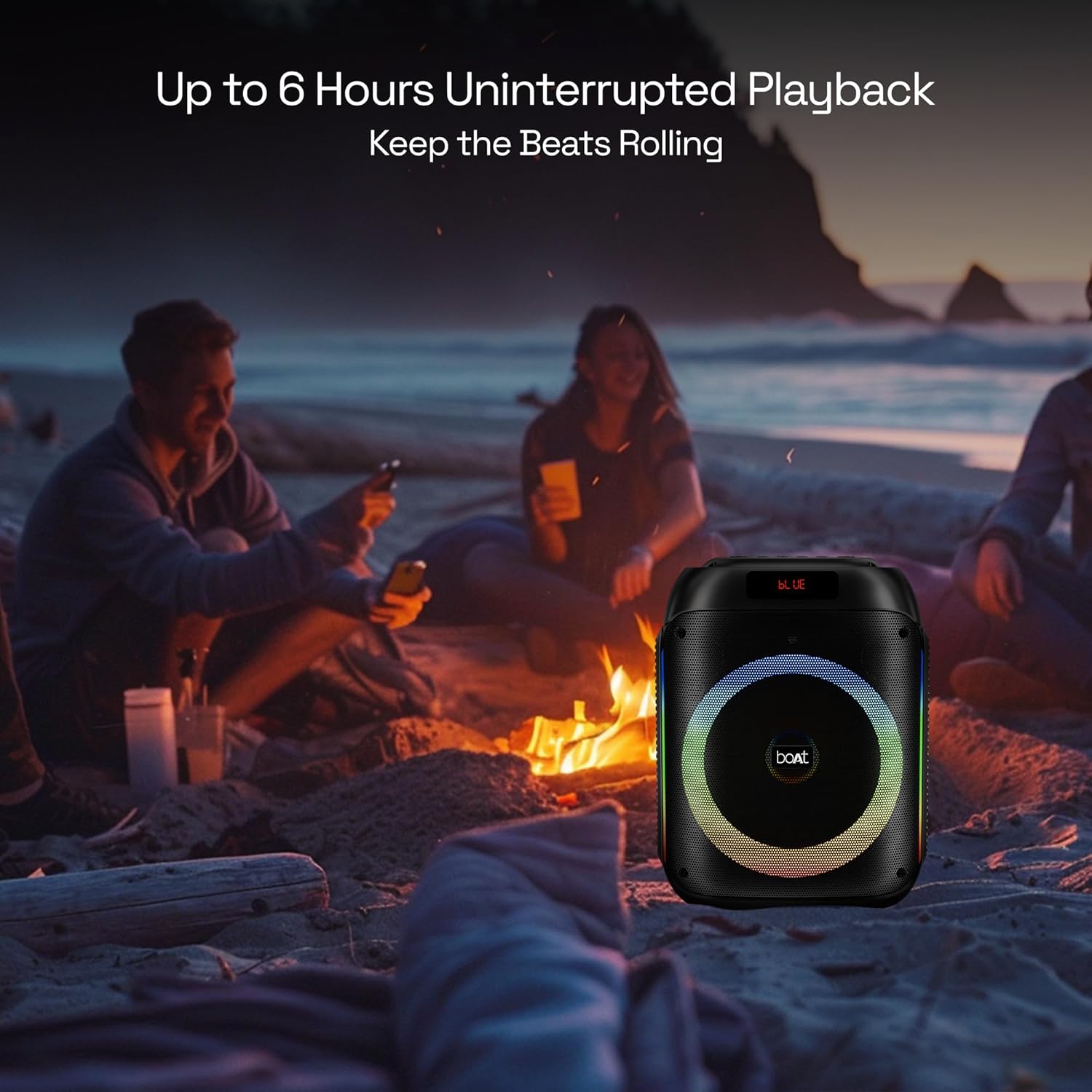 boAt PartyPal 220 (Midnight Black)