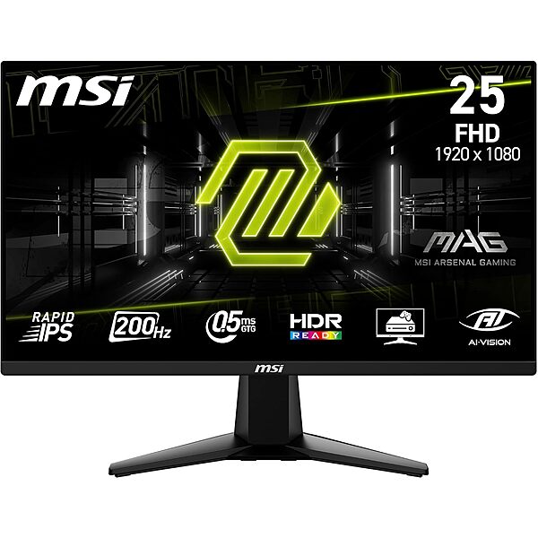 MSI MAG 255F E20 25 Inch Gaming Monitor – FHD | 200Hz | 0.5ms | IPS