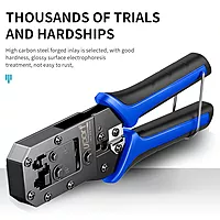 uPort Crimping Tool – Supports RJ45, RJ11, RJ12 Connectors for Easy Network and Phone Cable Assembly. Durable, Ergonomic Design for Precision Crimping and Reliable Connections. Ideal for DIY Projects.