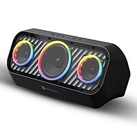 Portronics MicroBlast POR 2393 Bluetooth Speaker – 60W | 2.1 Channel | RGB | Black