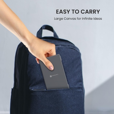 Portronics Ruffpad Calc 2-in-1 Calculator & LCD Writing Pad with 6.5 Inches Tablet, 12 Digits, Foldable Design, Stylus Pen for Students, Birthday Gift, Kids Toys, School, Office (Black) Portronics Ruffpad Calc 2-in-1 Calculator & LCD Writing Pad with 6.5 Inches Tablet, 12 Digits, Foldable Design, Stylus Pen for Students, Birthday Gift, Kids Toys, School, Office (Black)